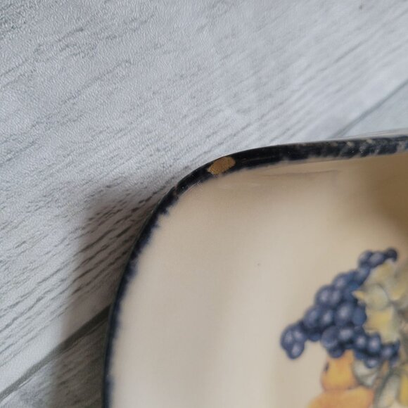 Home & Garden Party Lidded Canister Potpourri Jar Grapevine Fruit Design - Picture 5 of 9